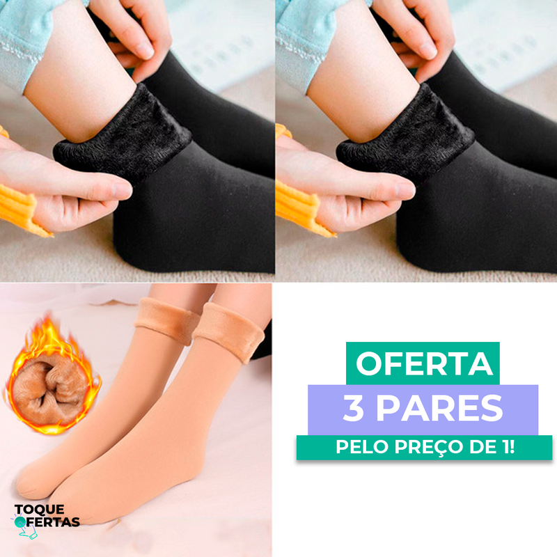 Meia Térmica - SoftComfort© + OFERTA INVERNO COMPRE 1, LEVE 3